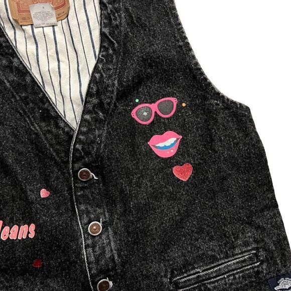 Vintage Levi's Custom New Orleans Vest - Picture 2 of 6